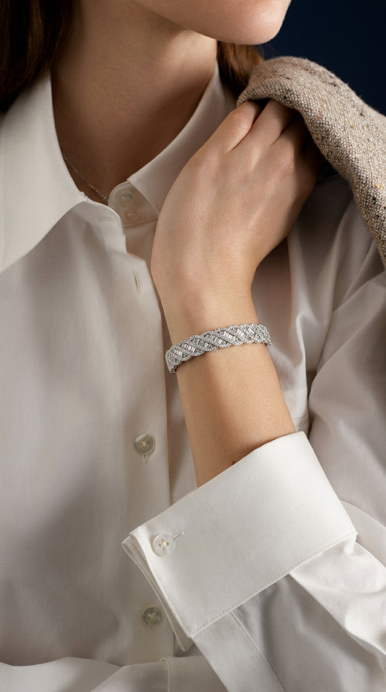 Ice Moon Cuff