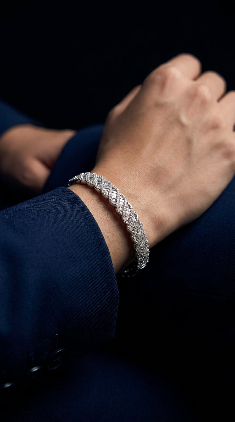 Ice Moon Cuff